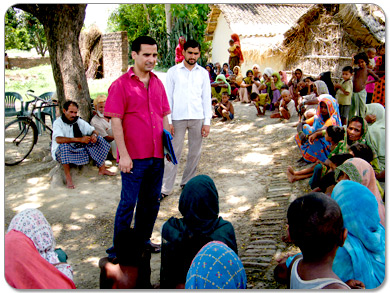 Taleemi Caravan, a people&rsquo;s movement for realization of the Right to Education in Bahraich district of Uttar Pradesh aims to educate and encourage parents to enroll their children in school with particular focus on girl children.